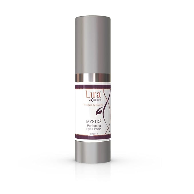 Skincare bottle labeled 'Lira' on a white background.